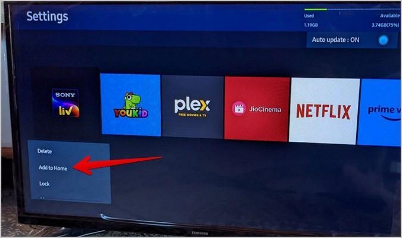 quick access bar | amazon prime video app for smart tv download