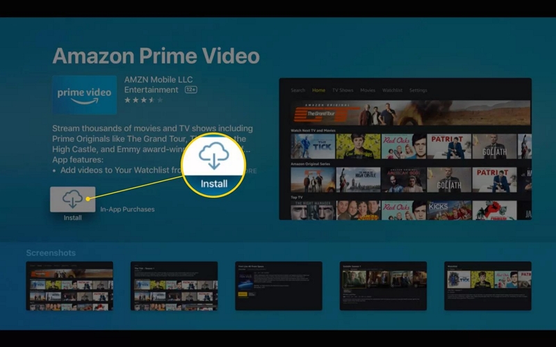 locate Download | amazon prime video app for smart tv download