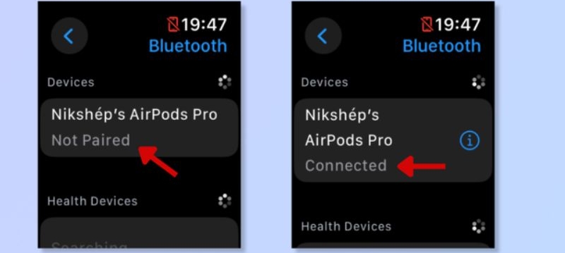 find airpods under Devices | Spotify Downloaded Songs Not Playing