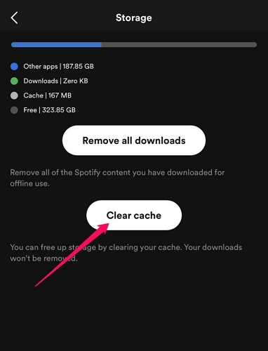 clear Spotify cache iPhone | Reorder Spotify Playlists