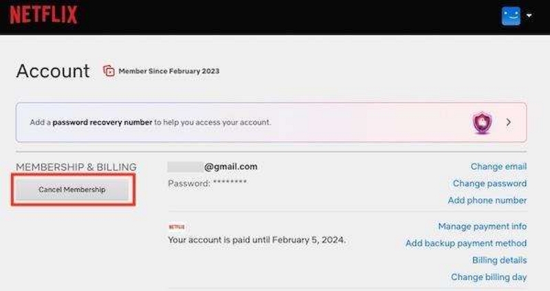 cancel membership | how to delete netflix account