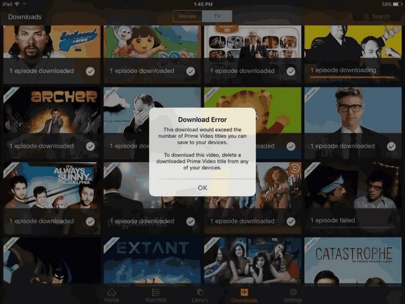 delete unwanted | amazon prime video downloads disappeared