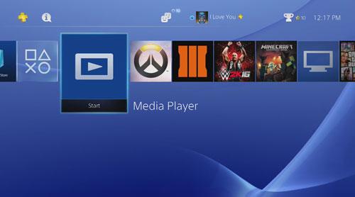 select Media Player | Download and Play Apple Music on PS4/PS5 