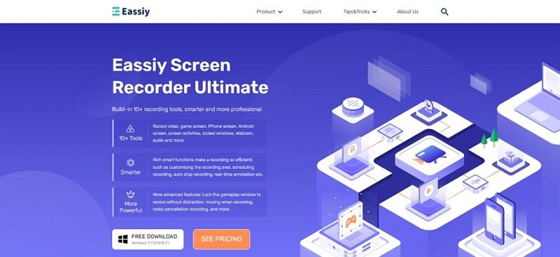 Eassiy Screen Recorder Ultimate | rip amazon prime video