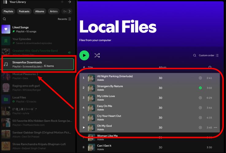 refresh Spotify | Download Local Files on Spotify