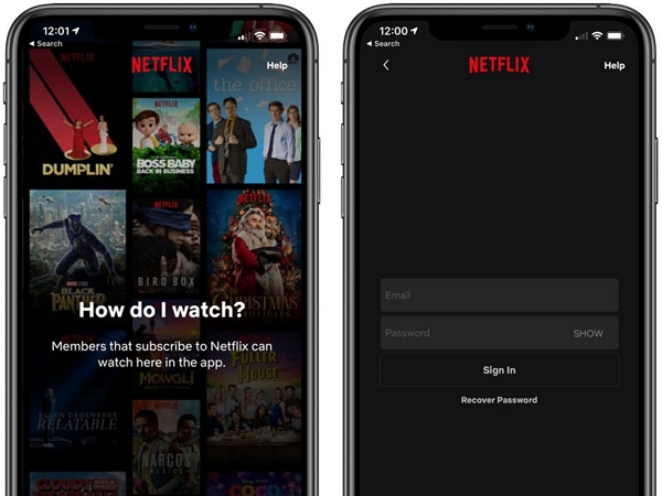  Sign in using your Netflix account | how to download episodes on Netflix