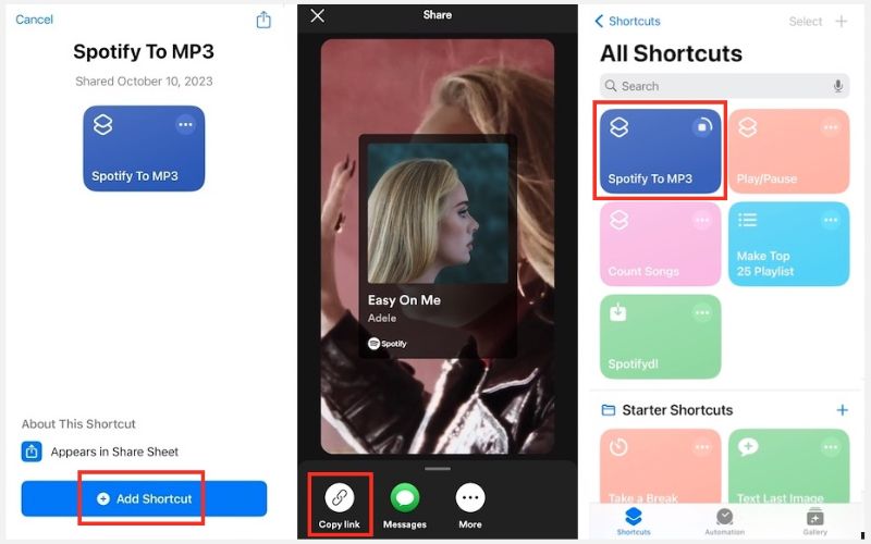 download Spotify playlists with shortcuts app | Download Spotify Playlists Offline to Phone or Computer