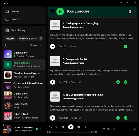 download podcasts | Download Spotify Podcasts to MP3