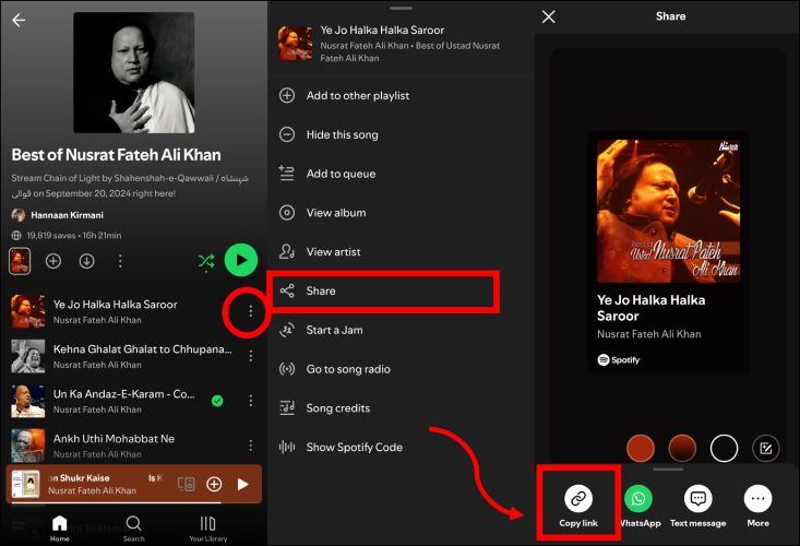 choose Share | Where Are Spotify Downloads Stored