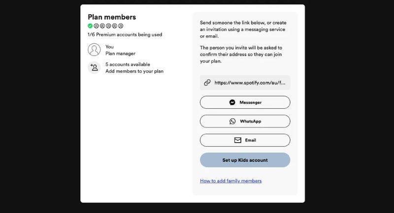 join family plan Spotify | Get Spotify Premium for Free