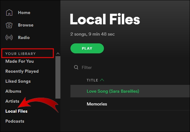 imported Spotify MP3 files | Upload Local MP3 Files to Spotify