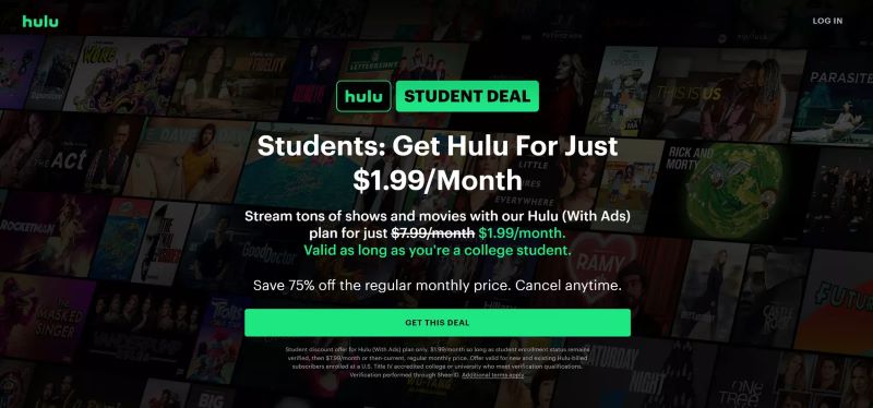 select Get This Deal again | Get a Free Hulu Subscription with Spotify