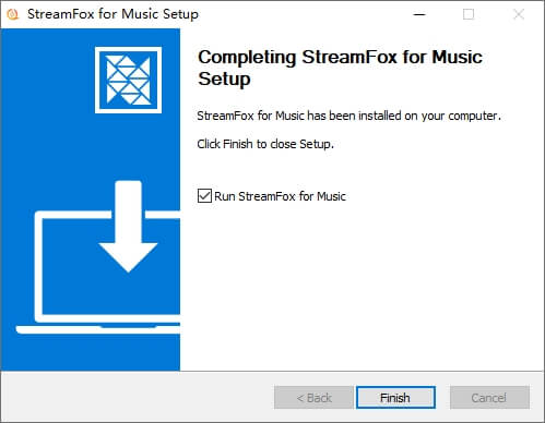 install StreamFox for Music | StreamFox All in One Converter User Guide