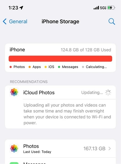 iPhone Storage to check | amazon prime video download iphone