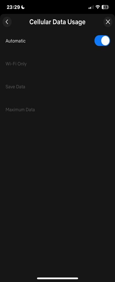 cellular data usage | how much data does netflix use