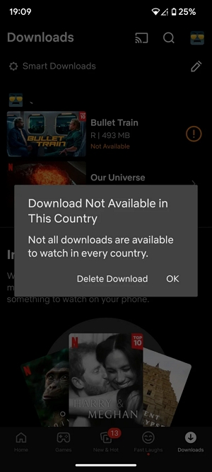 turn off airplane mode | can i watch downloaded netflix in china