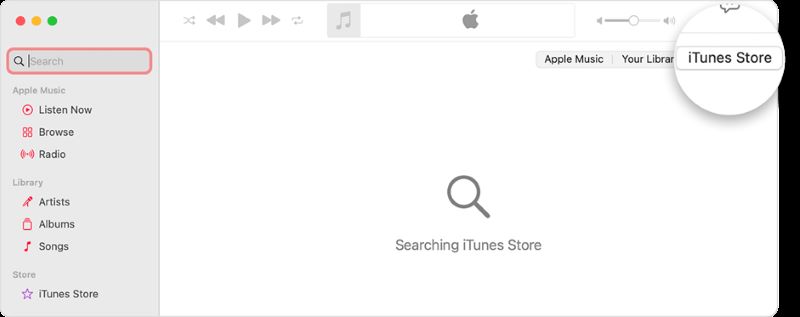 select iTunes Store | Download Apple Music Songs to MP3 Player