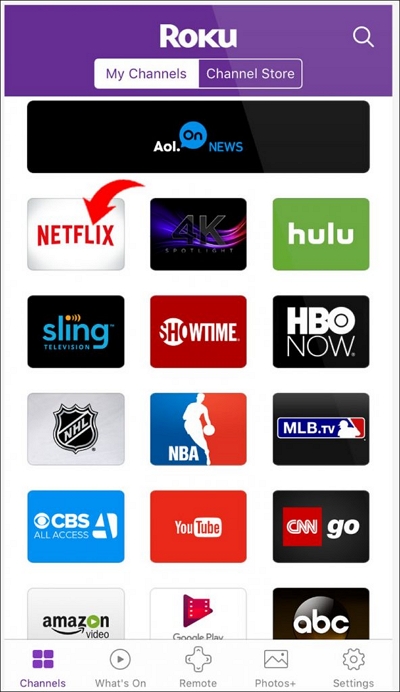 netflix app | how to sign out of netflix on roku