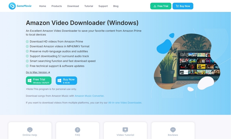 SameMovie Amazon Video Downloader Review | samemovie amazon video downloader