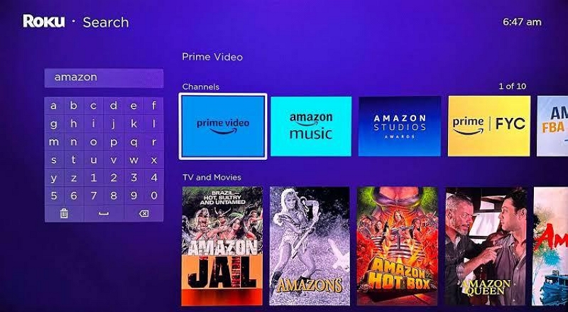 Roku remote | can you download amazon prime video on roku