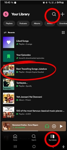 check Your Library | Spotify Playlist Disappeared