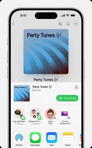 pick a sharing option | Share Apple Music Library