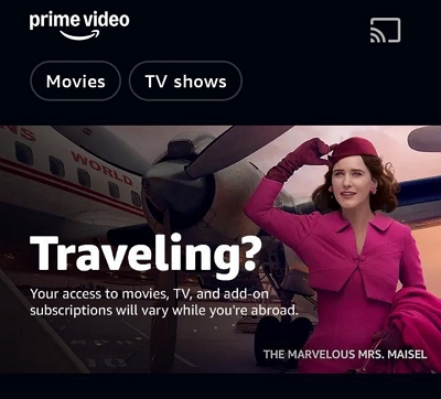 launch the Amazon Prime Video | amazon prime video downloads disappeared