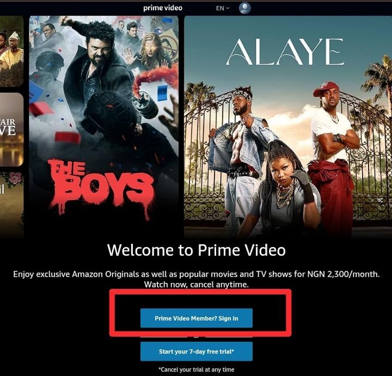 sign in to the video | where are amazon prime video downloads stored