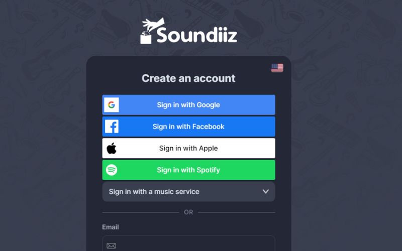 sign in Soundiiz | Best Spotify Playlist Converters