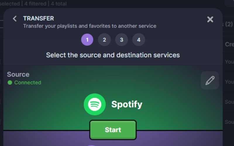 click Start | Best Spotify Playlist Converters