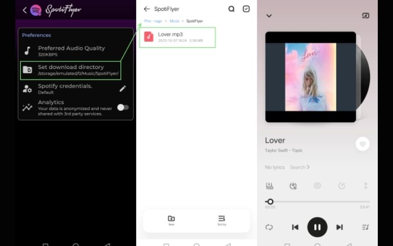 find SpotiFlyer downloaded playlists | Download Spotify Playlists Offline to Phone or Computer