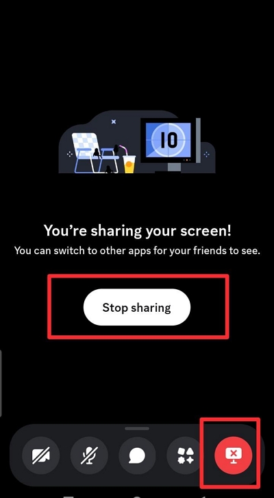 stop sharing | how to stream netflix on discord