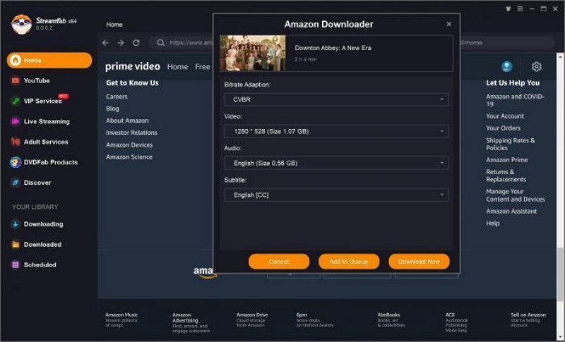 StreamFab Amazon Downloader 3| amazon video downloader free