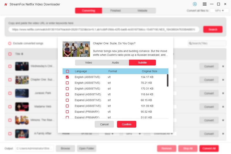 set up your subtitle | how to keep netflix downloads forever