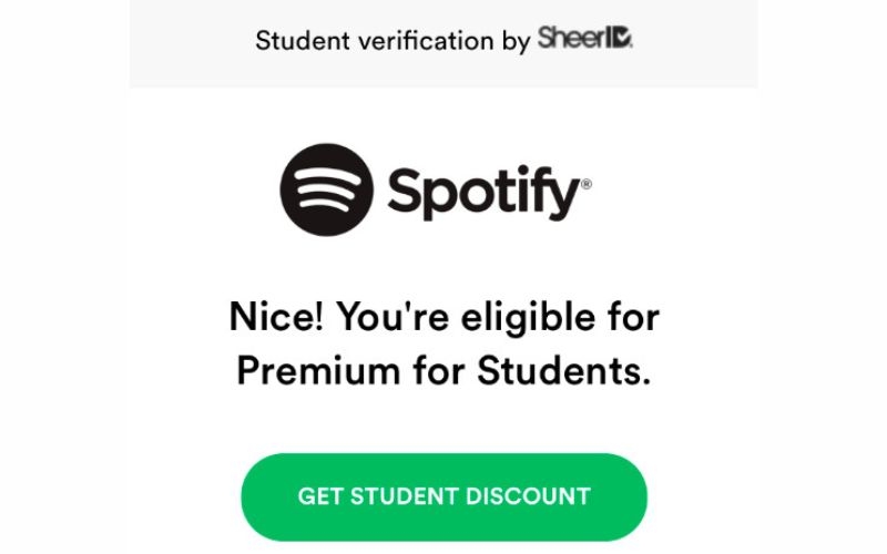 tap Get Student Discount | Get a Student Discount on Spotify