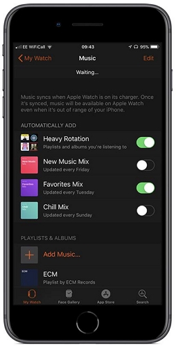 tap Done | Download Spotify Songs to Apple Watch without Premium