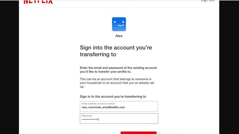 new account | how to transfer netflix profile
