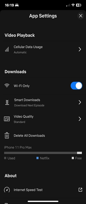 switch next to wi-fi | can you watch netflix offline