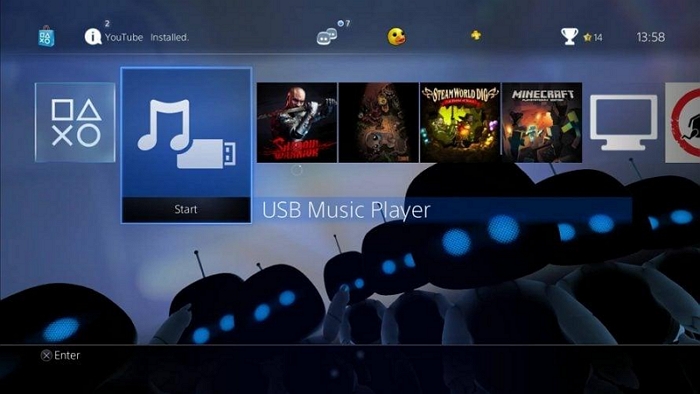 click OPTIONS | Download and Play Apple Music on PS4/PS5 